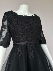 Black Lace Gown FIXED PRICE ✅