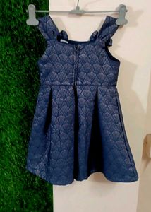 Sparkly Navy Blue Party Dress