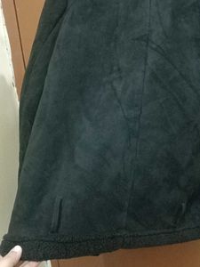 Black Faux Shearling Jacket