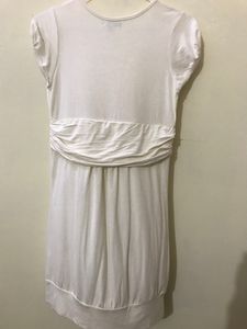 White Puff Sleeves Top