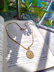 Golden Chain With Pendant