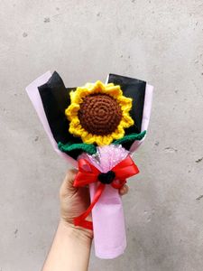 Crochet Sunflower 🌻 Bouquet