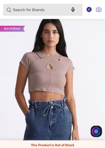 Stylish Cutout Detail Top