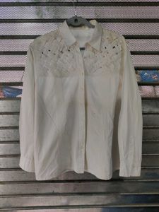 Semi Casual Classic White Shirt