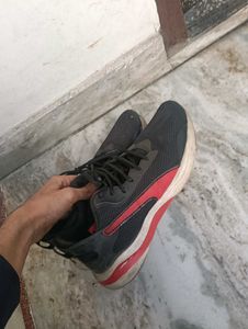 Black &amp; Red Sport Shoes