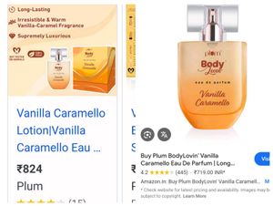 Vanilla Caramello Plum BodyLovin EDP