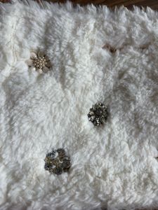 White Fur Sling Bag