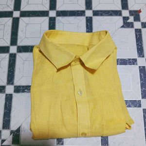 Yellow Casual Shirt