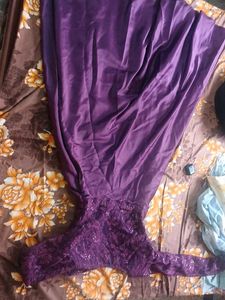 Elegant Purple Gown