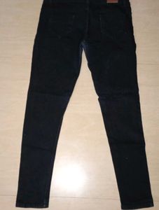 Black Slim Fit Denim Jeans