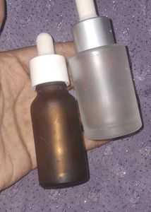 Empty Serum Bottles