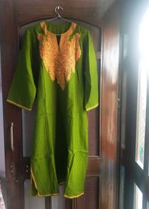 Tilla Embroidered Kashmiri Phiran