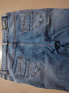 Ripped Bootcut Jeans