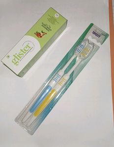 Tooth Brush And  Paste