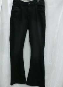 Roadster Black Flare Leg Jeans