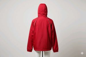 Red Hooded Jacket