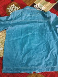 Branded Denim Shirt/jacket For Women