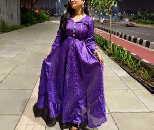 Designer  Long Dress/ Ethenic Gown• Back Tie