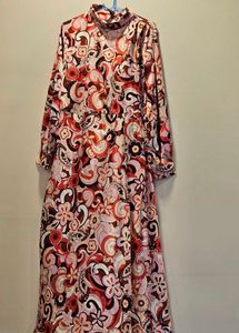 Floral Print Maxi Dress