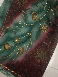 Beautiful Heavy Saree With Blouse 😍