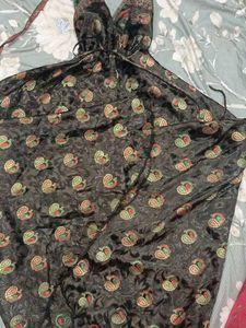 Vintage Onepiece Dress ( Freesize Above M )