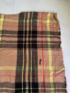 Burberry Plaid Cape Dress