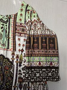 Mint Green Paisley Print 3-Piece Outfit