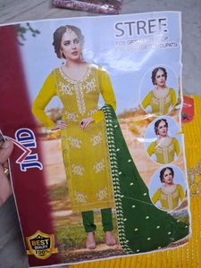 Beautiful Heavy Party Wear Dress Metirial