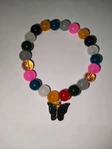 Butterfly Beaded Bracelet