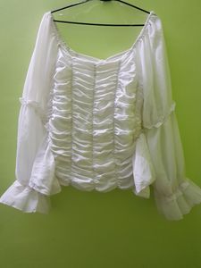 Korean White Top