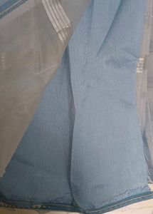 Organza Saree With Attached Blouse Piece