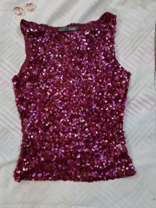 HEAVY SEQUIN TOP!!!