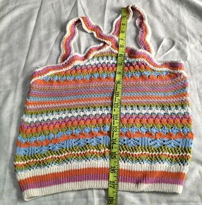 Zara Brand Crosia Crop Top