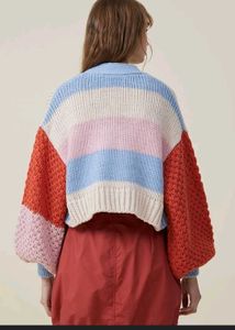 Crochet Knit Cardigan