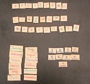 Handmade Intials Used For Tarot Reading