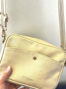 Monokel Beige Crossbody Bag