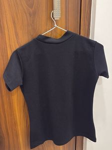 Black Fitted T-Shirt