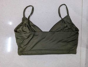 Olive Green Bralette