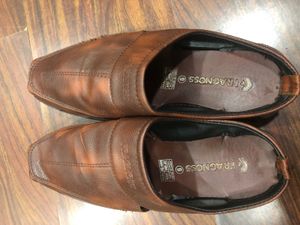 Brown Leather Casual Sandals