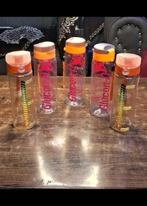 Combo Of 5 Bottles For Water Soft Drinks etc