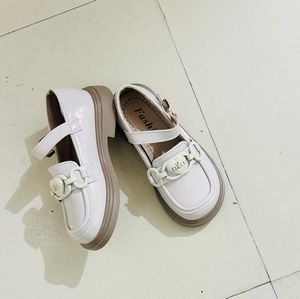 White Mary Jane Shoes For  Bby Girls