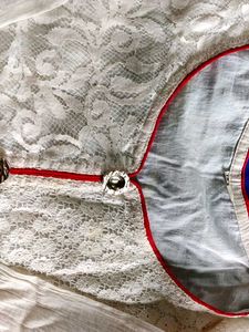 Elegant White Lace Tunic