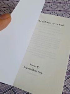 The Girl Who Never Told, By Anuja Pawar
