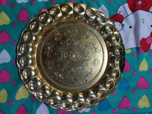 Aarti Plate/Mandir Plate.