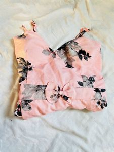 Pink Short Dress @ 250 rs