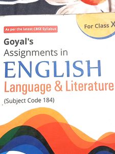 10th Goel Brother's English Book 📚