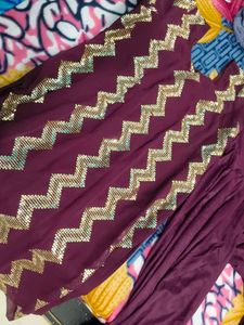 purple 💜 Sequin Salwar Suit