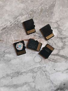 Micro SD Card Lot  5 pis