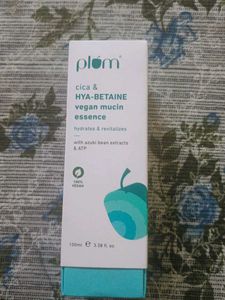 Plum Cica And Hyabetaine Vegan Mucin Essence