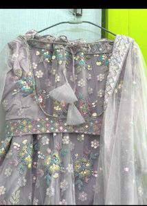Wedding Purple Lehenga